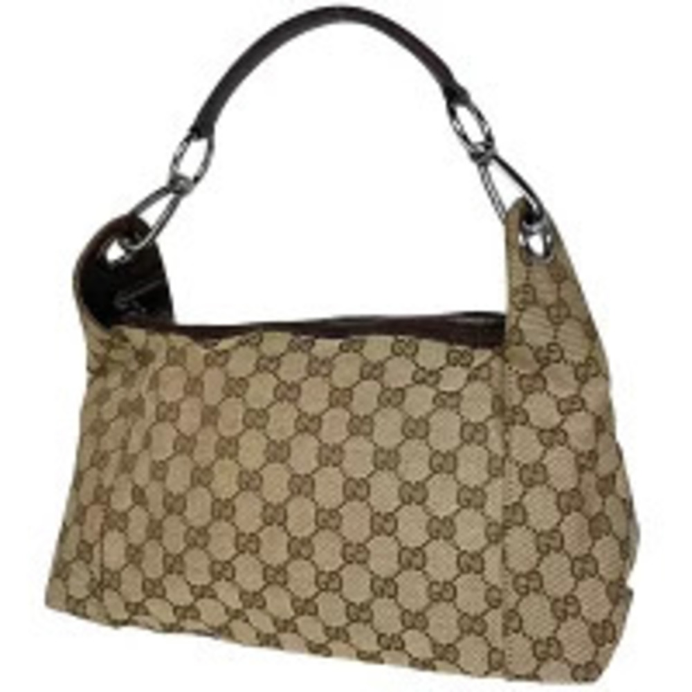 Gucci GG handbag Hobo canvas beige brown